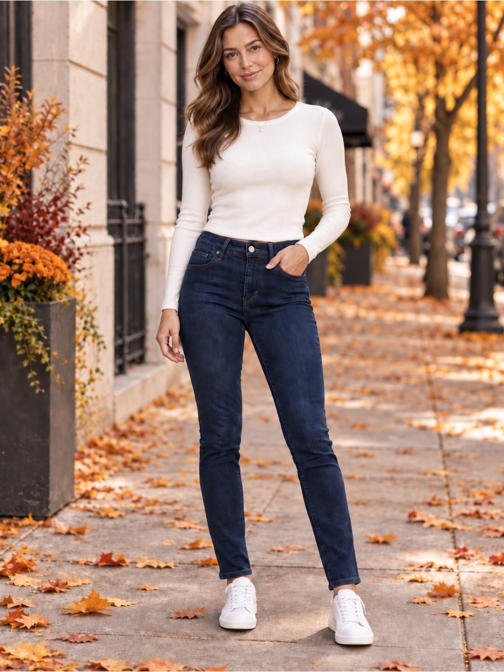 GUESS by Marciano High Skinny Dark Wash Jeans – Size 28